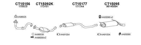 Система выпуска ОГ VENEPORTE 150158