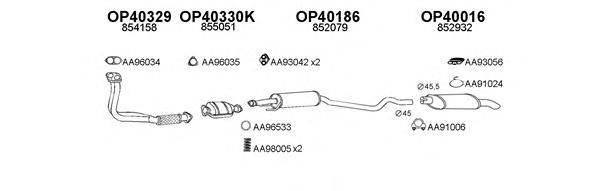 Система выпуска ОГ VENEPORTE 400050
