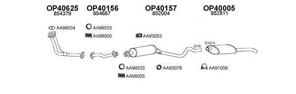 Система выпуска ОГ VENEPORTE 400260