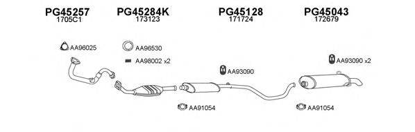 Система выпуска ОГ VENEPORTE 450057