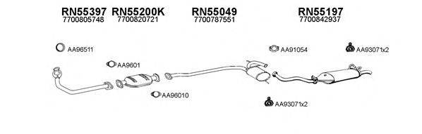 Система выпуска ОГ VENEPORTE 550272