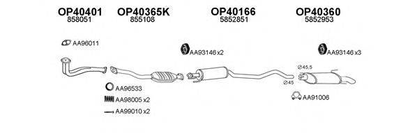 Система выпуска ОГ VENEPORTE 770100