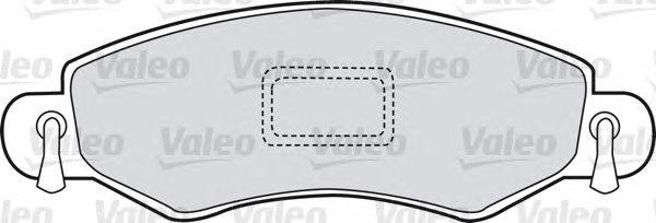 Комплект тормозных колодок, дисковый тормоз LUCAS ELECTRICAL 6133634