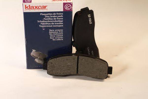 Комплект тормозных колодок, дисковый тормоз KLAXCAR FRANCE 24857