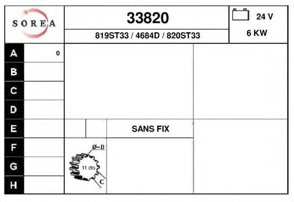 Стартер EAI 33820