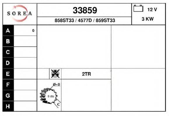 Стартер EAI 33859