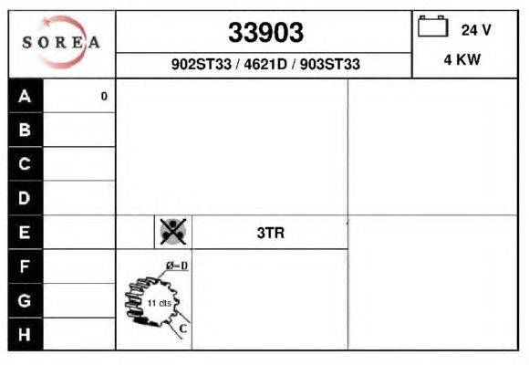 Стартер EAI 33903