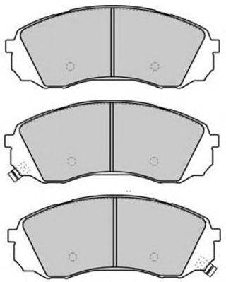 Комплект тормозных колодок, дисковый тормоз FREMAX 24598