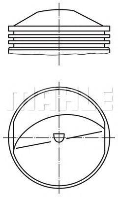 Поршень PERFECT CIRCLE 56 09348 0
