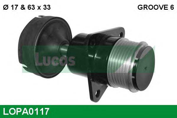 Механизм свободного хода генератора LUCAS ENGINE DRIVE LOPA0117