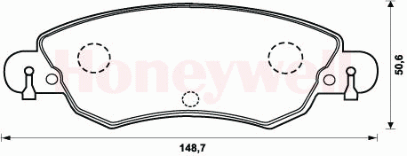 Комплект тормозных колодок, дисковый тормоз STOP 573026S
