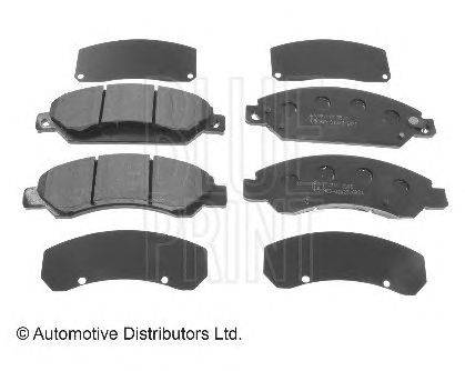 Комплект тормозных колодок, дисковый тормоз ASHUKI US104242