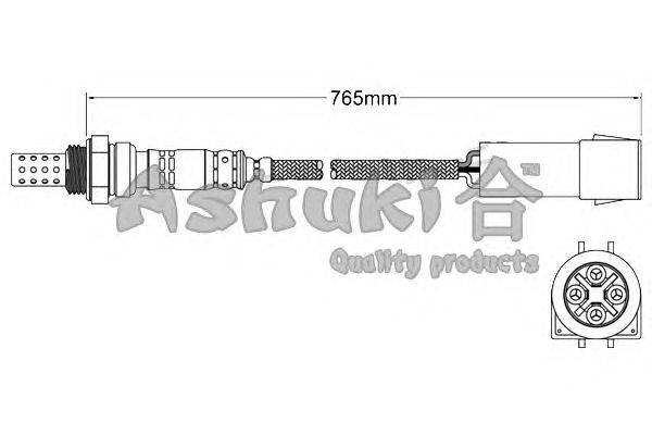 Лямбда-зонд ASHUKI 9200-48394