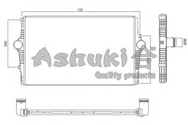 Интеркулер ASHUKI QV55-07