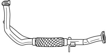 Труба выхлопного газа SIGAM 13158