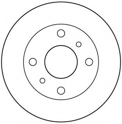 Тормозной диск SIMER D1068