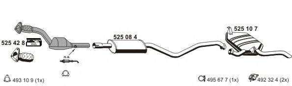 Система выпуска ОГ ERNST 100399