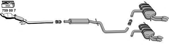 Система выпуска ОГ ERNST 010547