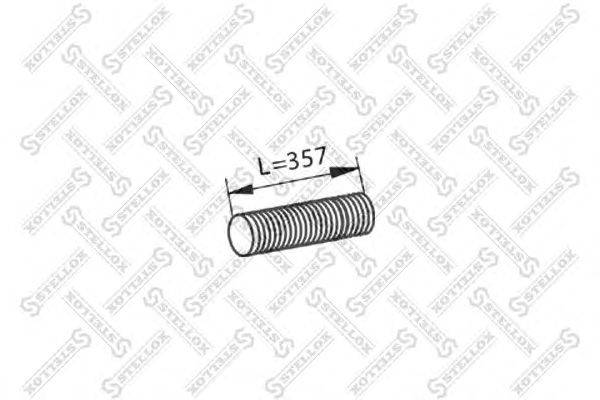 Гофрированная труба, выхлопная система STELLOX 82-01652-SX