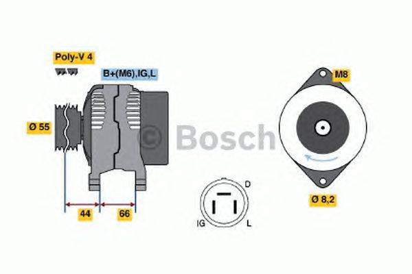 Генератор BOSCH 3815