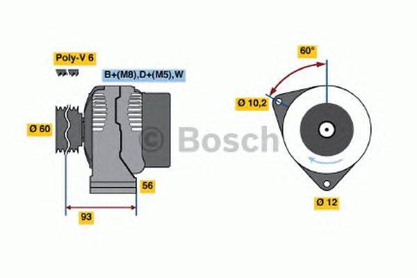 Генератор BOSCH 4040