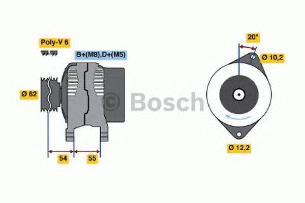 Генератор BOSCH 4098