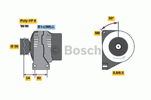 Генератор BOSCH 4747
