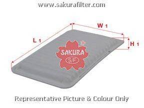 Воздушный фильтр SAKURA  Automotive A-1762