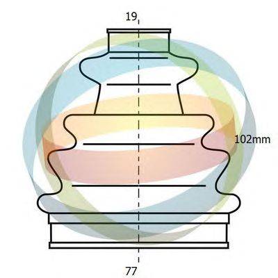 Комплект пылника, приводной вал ODM-MULTIPARTS 21-990031