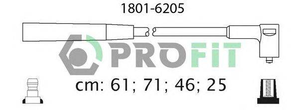 Комплект проводов зажигания PROFIT 18016205