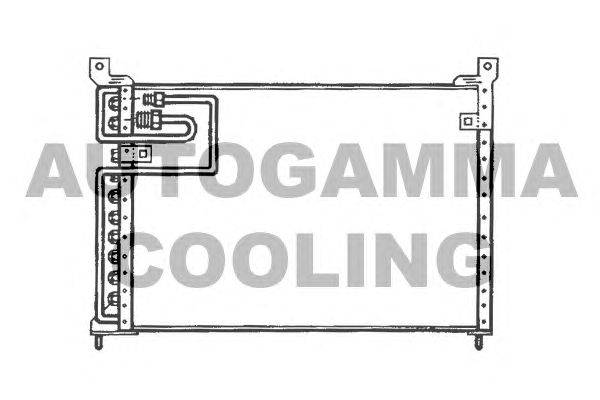 Конденсатор, кондиционер AUTOGAMMA 102769