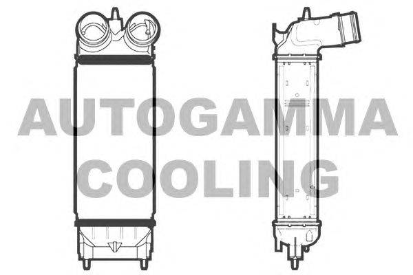 Интеркулер AUTOGAMMA 105888