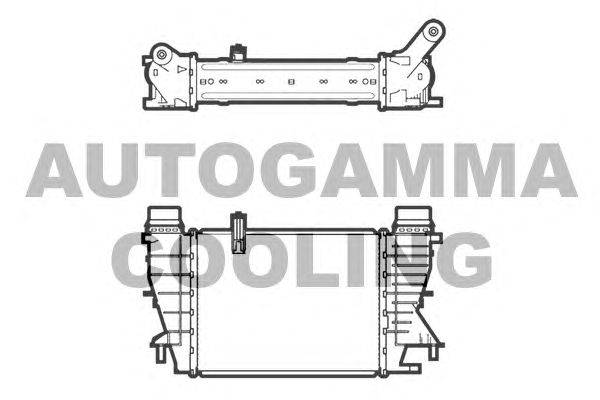 Интеркулер AUTOGAMMA 105941