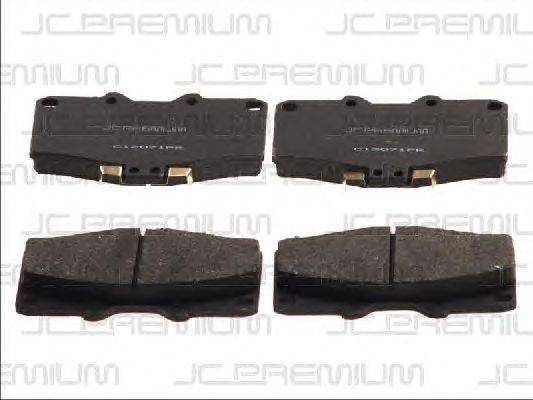 Комплект тормозных колодок, дисковый тормоз JC PREMIUM C12071PR