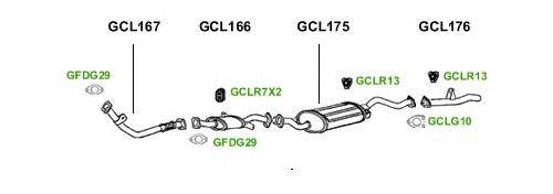 Система выпуска ОГ GT Exhaust 1290