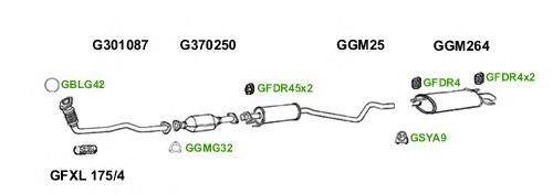 Система выпуска ОГ GT Exhaust 2418