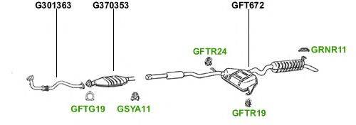 Система выпуска ОГ GT Exhaust 328