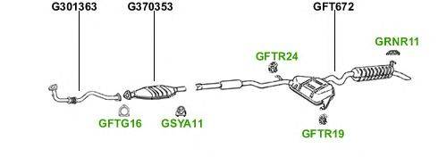 Система выпуска ОГ GT Exhaust 336