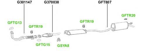 Система выпуска ОГ GT Exhaust 385