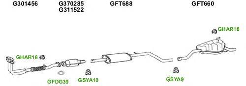 Система выпуска ОГ GT Exhaust 5235