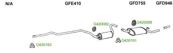 Система выпуска ОГ GT Exhaust 9297