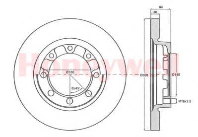 Тормозной диск FEBI BILSTEIN 10928