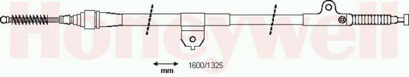 Трос, стояночная тормозная система BENDIX 434368B