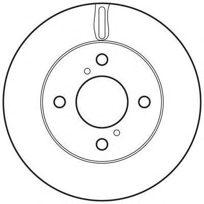 Тормозной диск BENDIX 562674BC