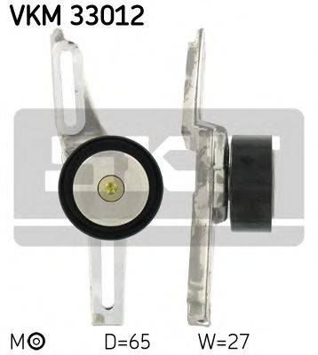 Натяжной ролик, поликлиновой  ремень SKF VKM33012