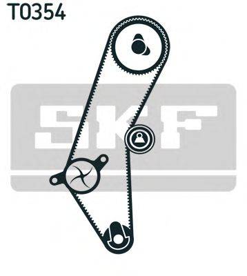 Комплект ремня ГРМ SKF VKMA 92001