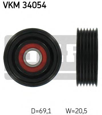 Паразитный / ведущий ролик, поликлиновой ремень SKF VKM 34054