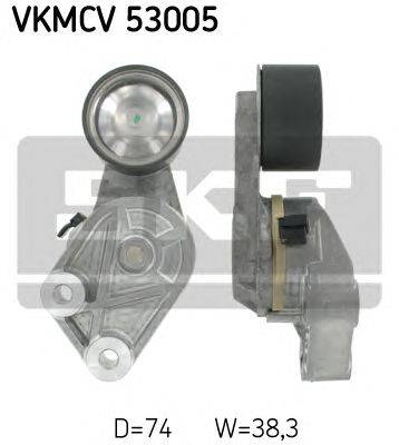 Натяжной ролик, поликлиновой  ремень SKF VKMCV 53005