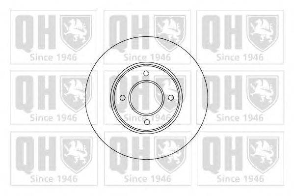 Тормозной диск QUINTON HAZELL BDC1018