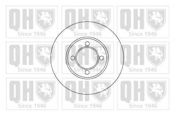 Тормозной диск QUINTON HAZELL BDC3701